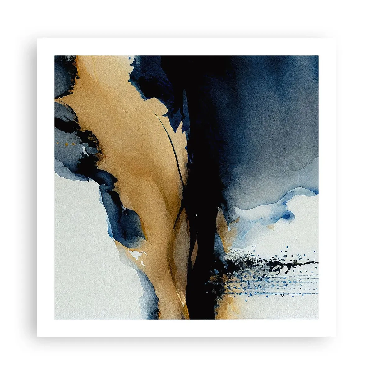 Poster - În spatele cortinei - 60x60 cm