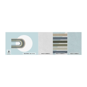 Mostră tapet Premium Sand - Atracție irezistibilă - Abstracția, Grafică, Bucată - 100x30 cm