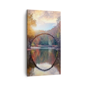 Tablou pe pânză - De cealaltă parte a oglinzii - 45x80 cm