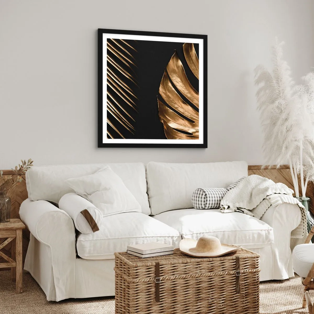 Poster în ramă neagră - Diferite și la fel de scumpe - 50x50 cm