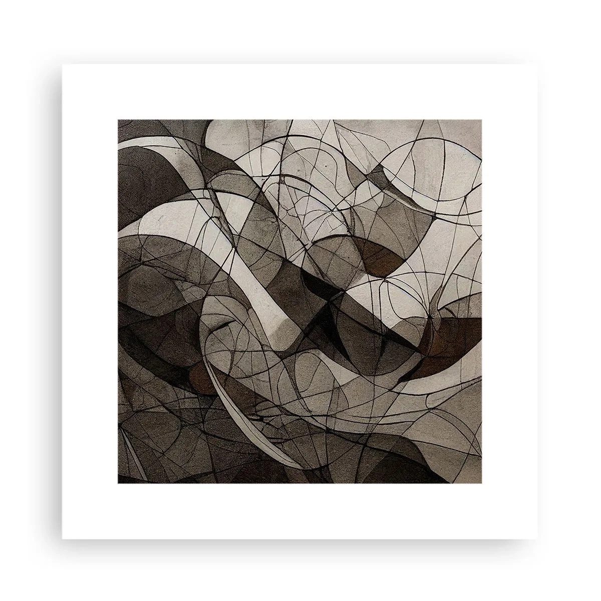 Poster - Circulația culorilor pământului - 30x30 cm