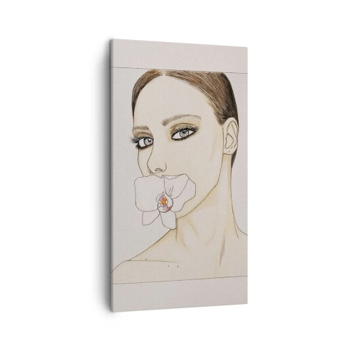 Tablou pe pânză - Un simbol al eleganței și frumuseții - 45x80 cm