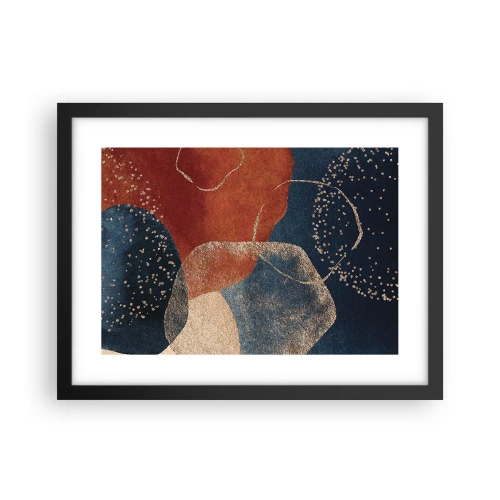 Poster în ramă neagră - Ușurința de a fi - 40x30 cm