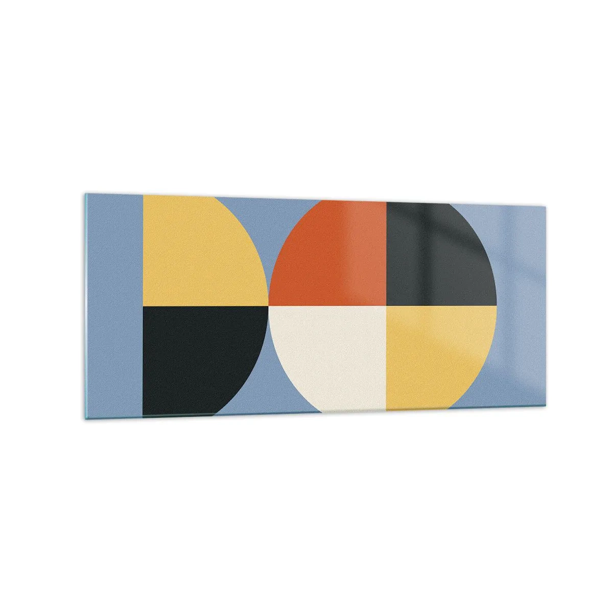 Tablou pe sticlă - Uită-te și numără - 120x50 cm