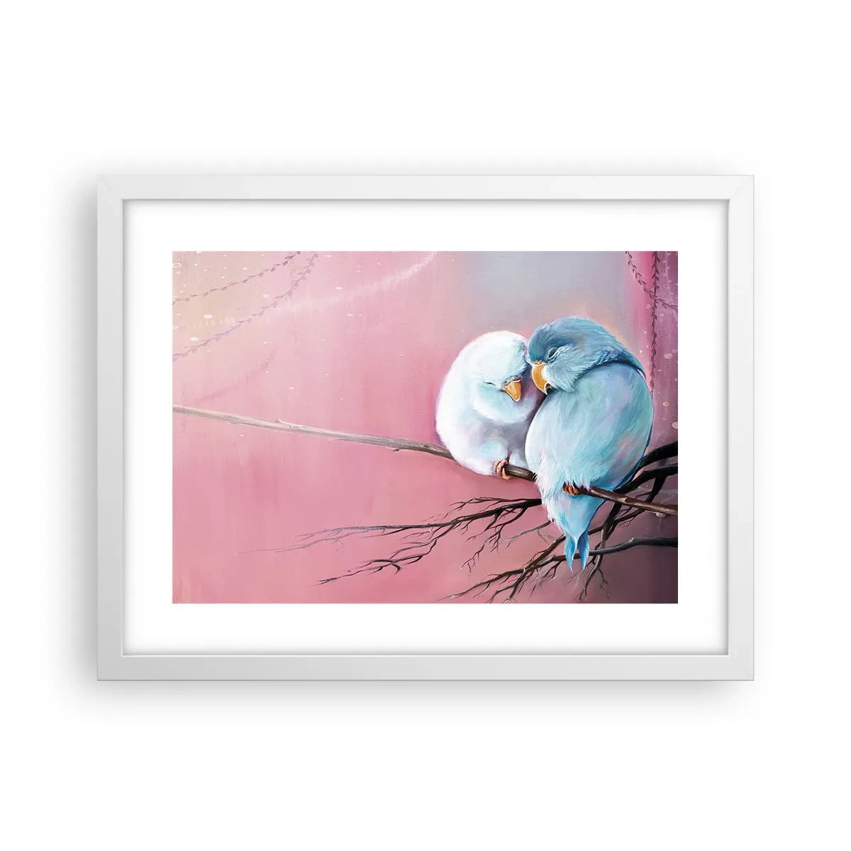 Poster în ramă albă - Ce mai este de adăugat?... - 40x30 cm