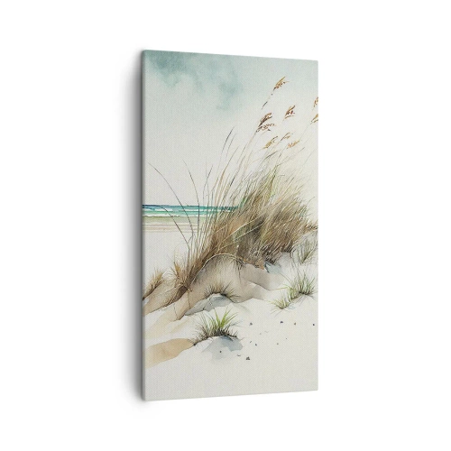 Tablou pe pânză - Înfășurate în nisip - 45x80 cm