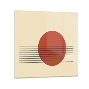 Tablou pe sticlă - În continuare - 30x30 cm