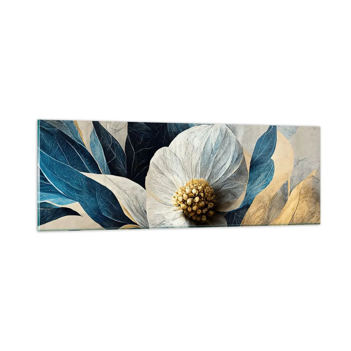 Tablou pe sticlă - Are o inimă de aur - 90x30 cm