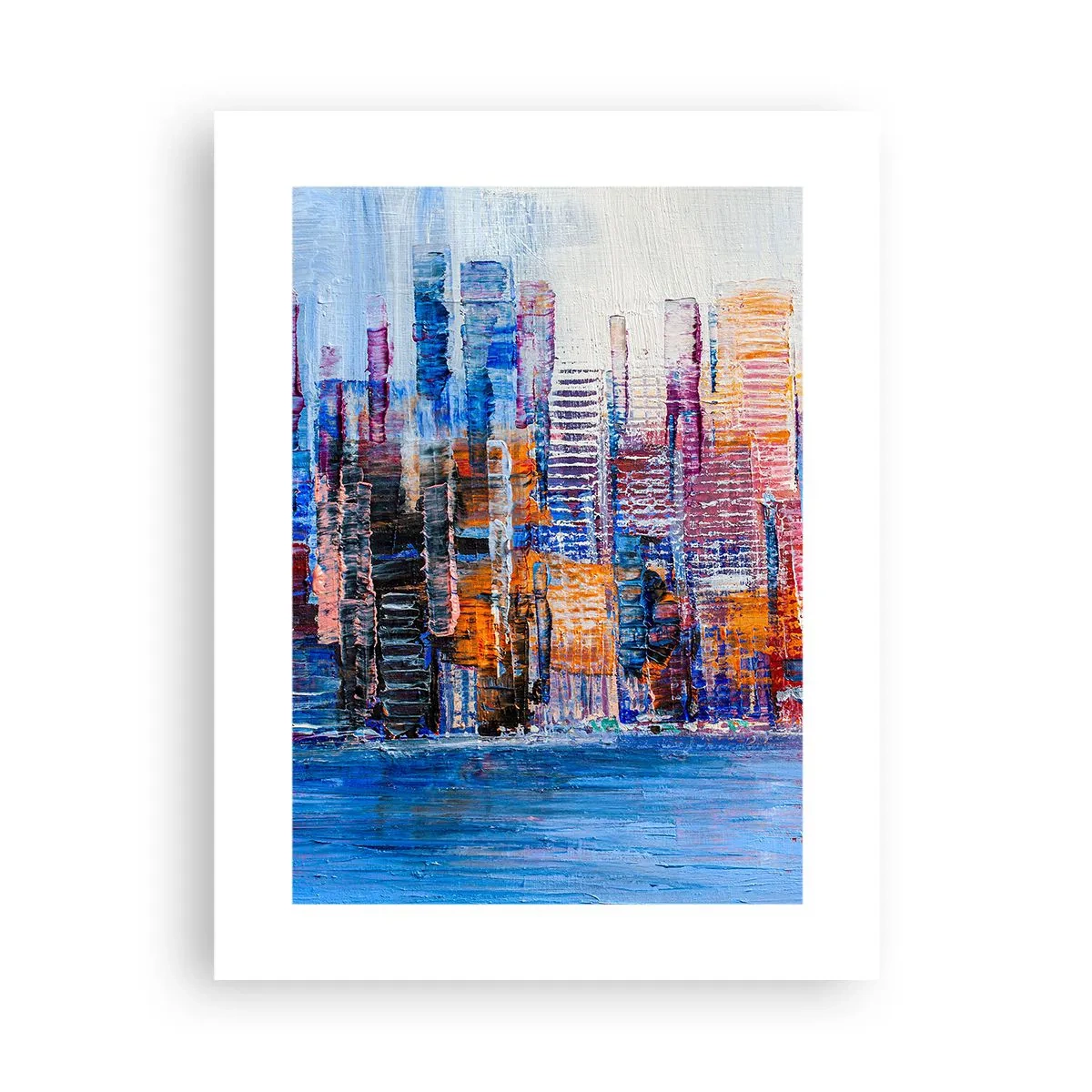 Poster - O metropolă veselă - 30x40 cm