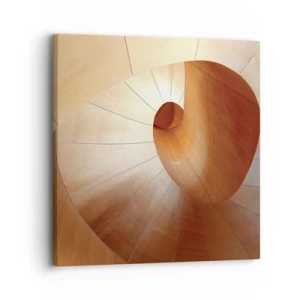 Tablou pe pânză - Serpentină arhitecturală - 30x30 cm
