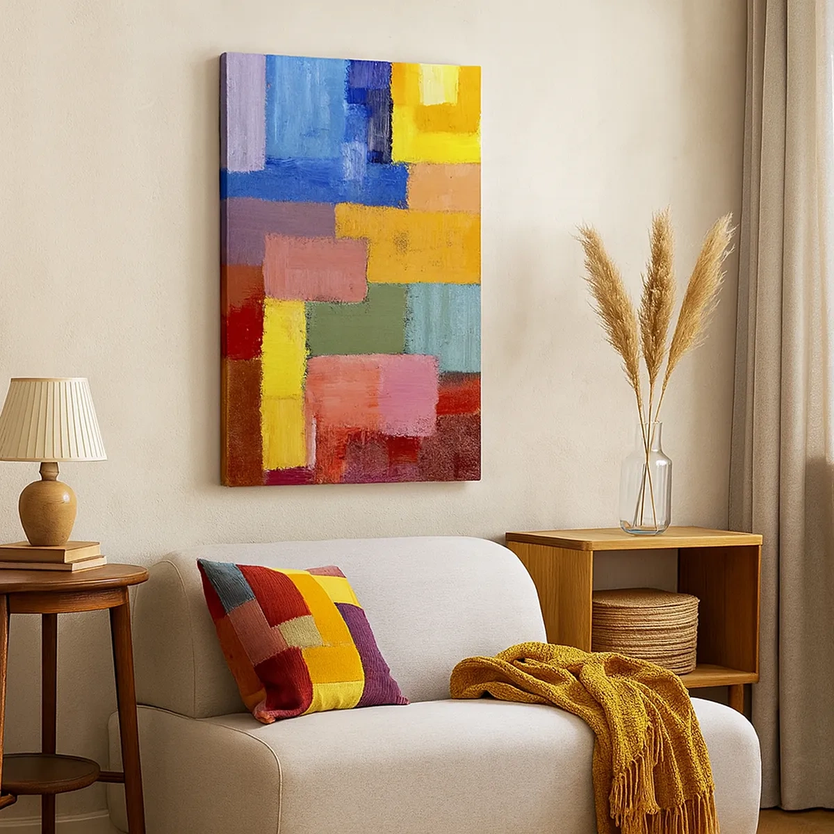 Tablou pe pânză - Fiecare diferită, toate colorate - 50x70 cm