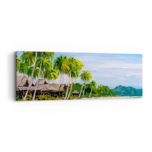 Tablou pe pânză - Un vis exotic - 90x30 cm