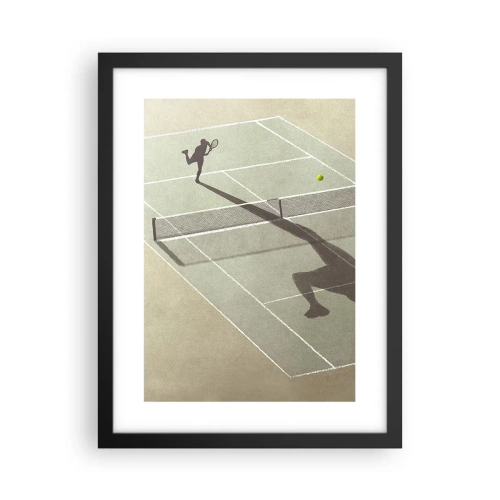 Poster în ramă neagră - Învinge-te pe tine însuți - 30x40 cm