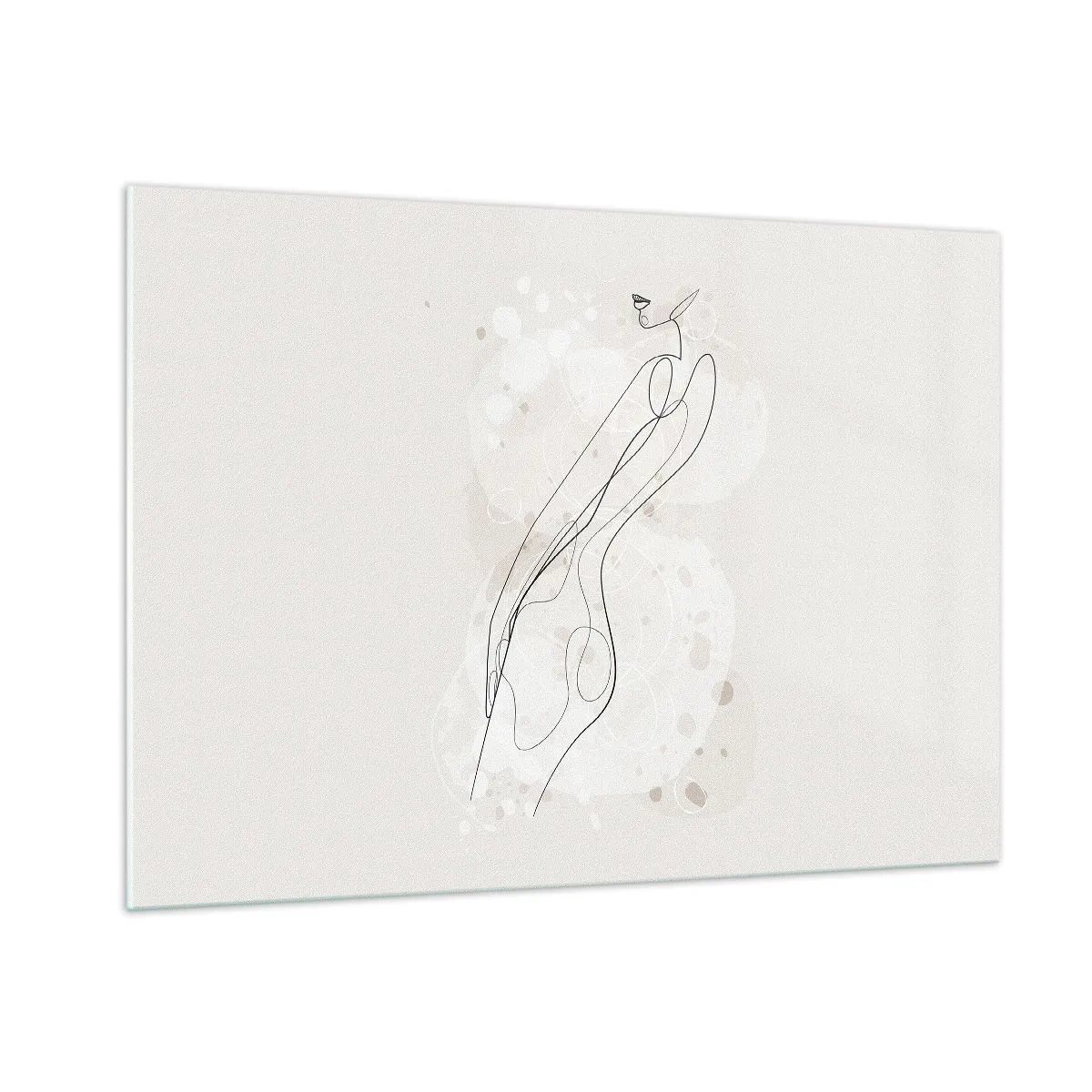 Tablou pe sticlă - Să rătăcești cu privirea - 100x70 cm