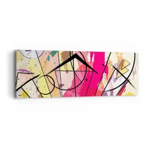 Tablou pe pânză - Explozie - 90x30 cm