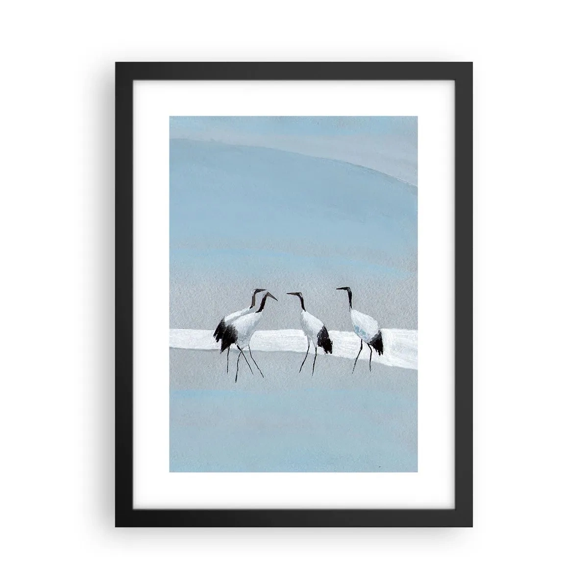 Poster în ramă neagră - După o zi fierbinte - 30x40 cm