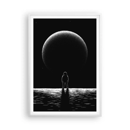 Poster în ramă albă - Față în față - 70x100 cm