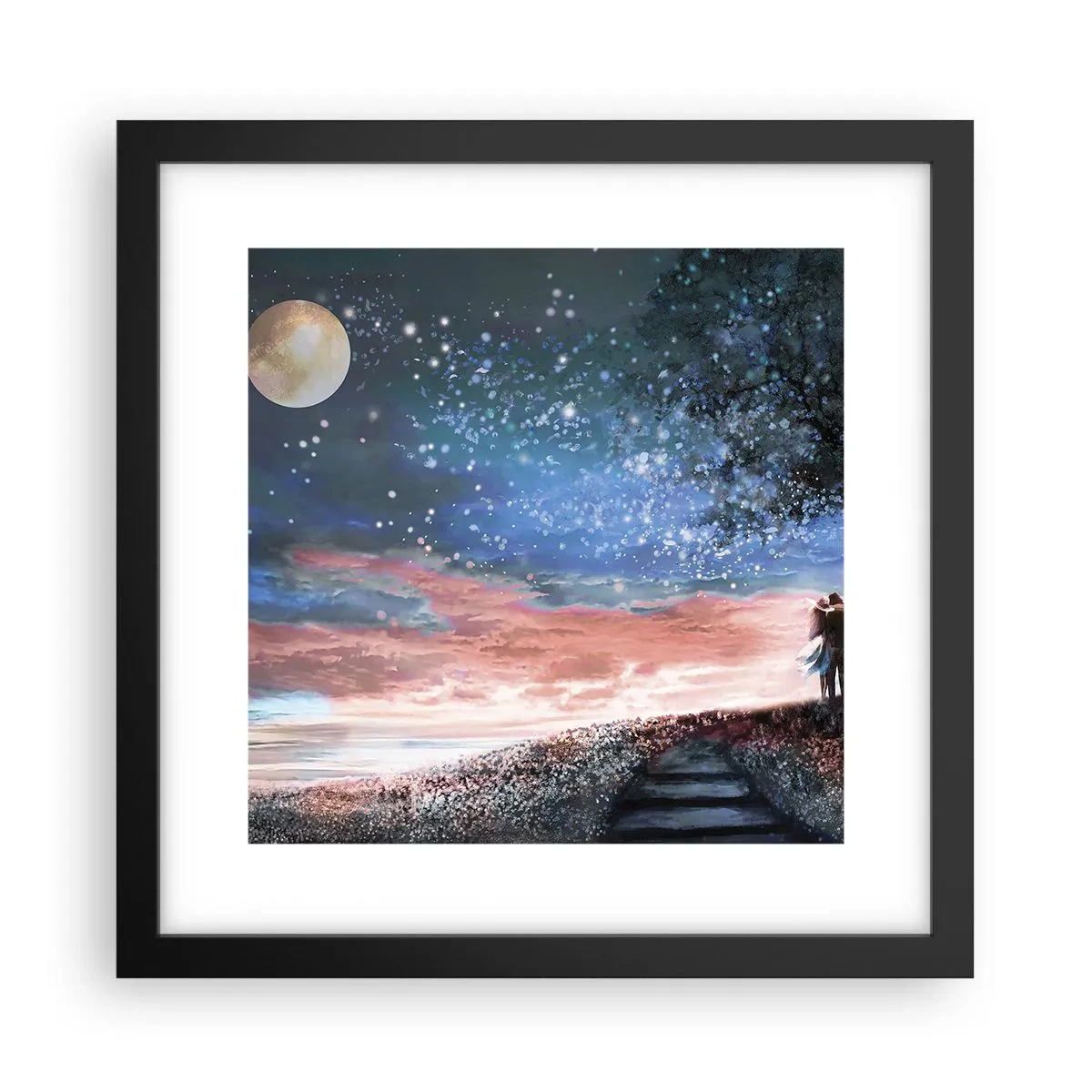 Poster în ramă neagră - O performanță stelară - 30x30 cm