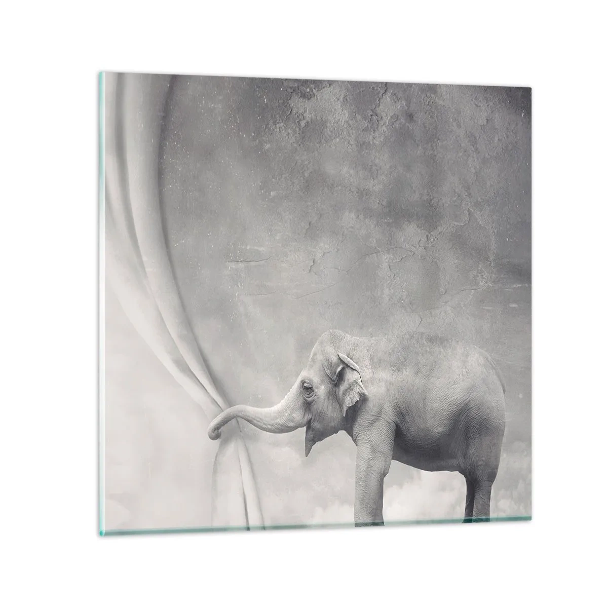 Tablou pe sticlă - Dezvăluirea misterului - 70x70 cm