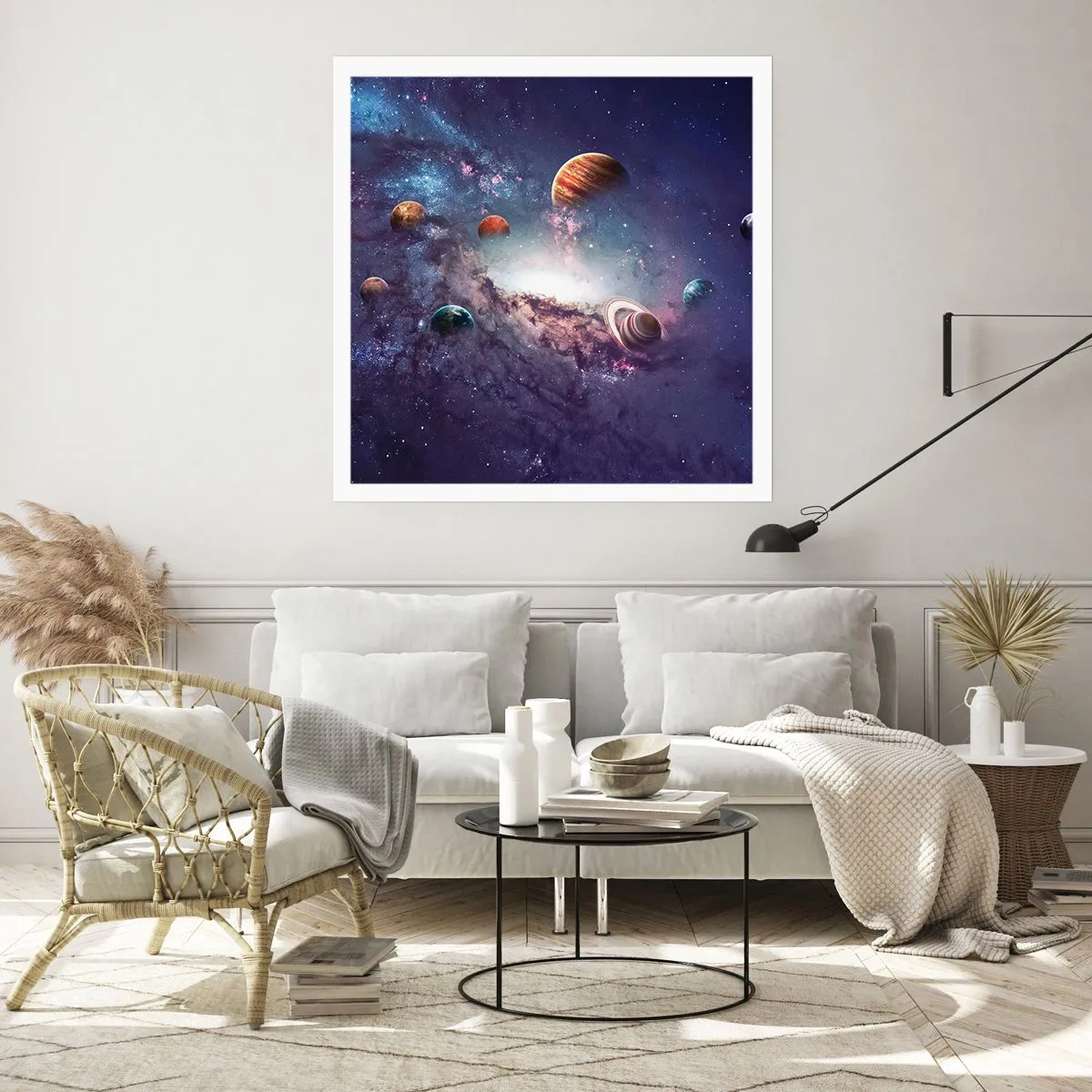 Poster - Sistemul de dans solar - 60x60 cm