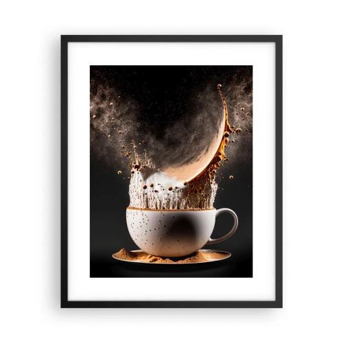 Poster în ramă neagră - O explozie de arome - 40x50 cm