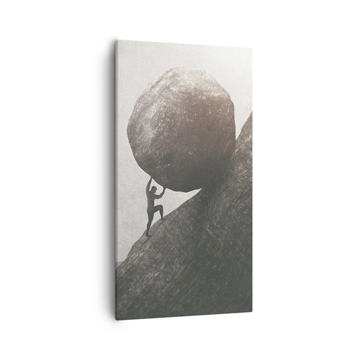 Tablou pe pânză - Cred, în ciuda așteptărilor - 55x100 cm