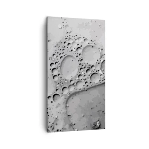Tablou pe pânză - Amprenta spumoasă - 45x80 cm