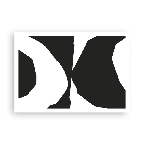 Poster - Pozitiv -negativ - 100x70 cm