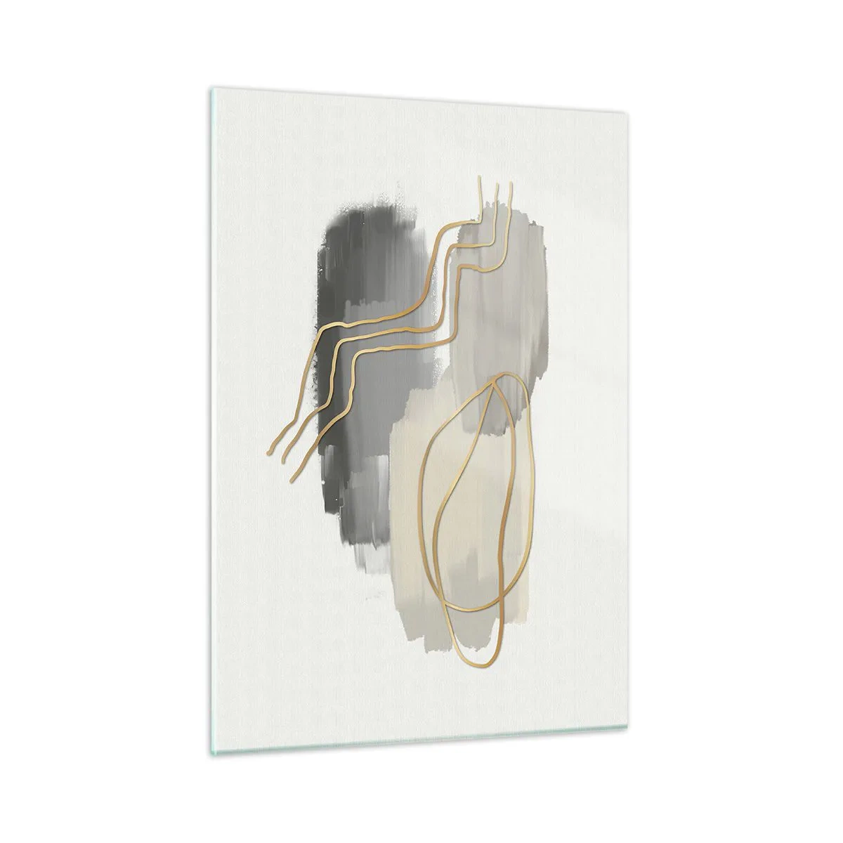 Tablou pe sticlă - Persistență și mișcare - 50x70 cm