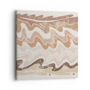 Tablou pe pânză - Energie bună - emoții bune - 40x40 cm