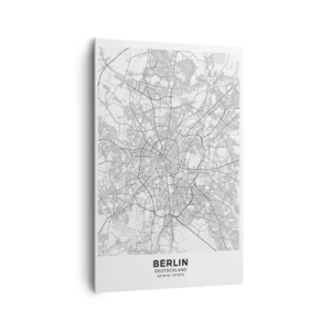 Tablou pe pânză - Floare de Berlin - 80x120 cm