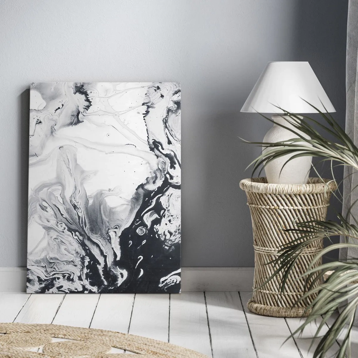 Tablou pe pânză - Interiorul Pământului - 45x80 cm