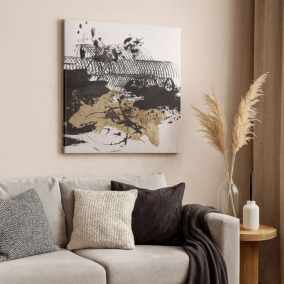 Tablou pe pânză - Compoziție cu pasiune - 30x30 cm