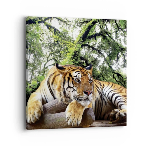 Tablou pe pânză - Cu respect - 30x30 cm