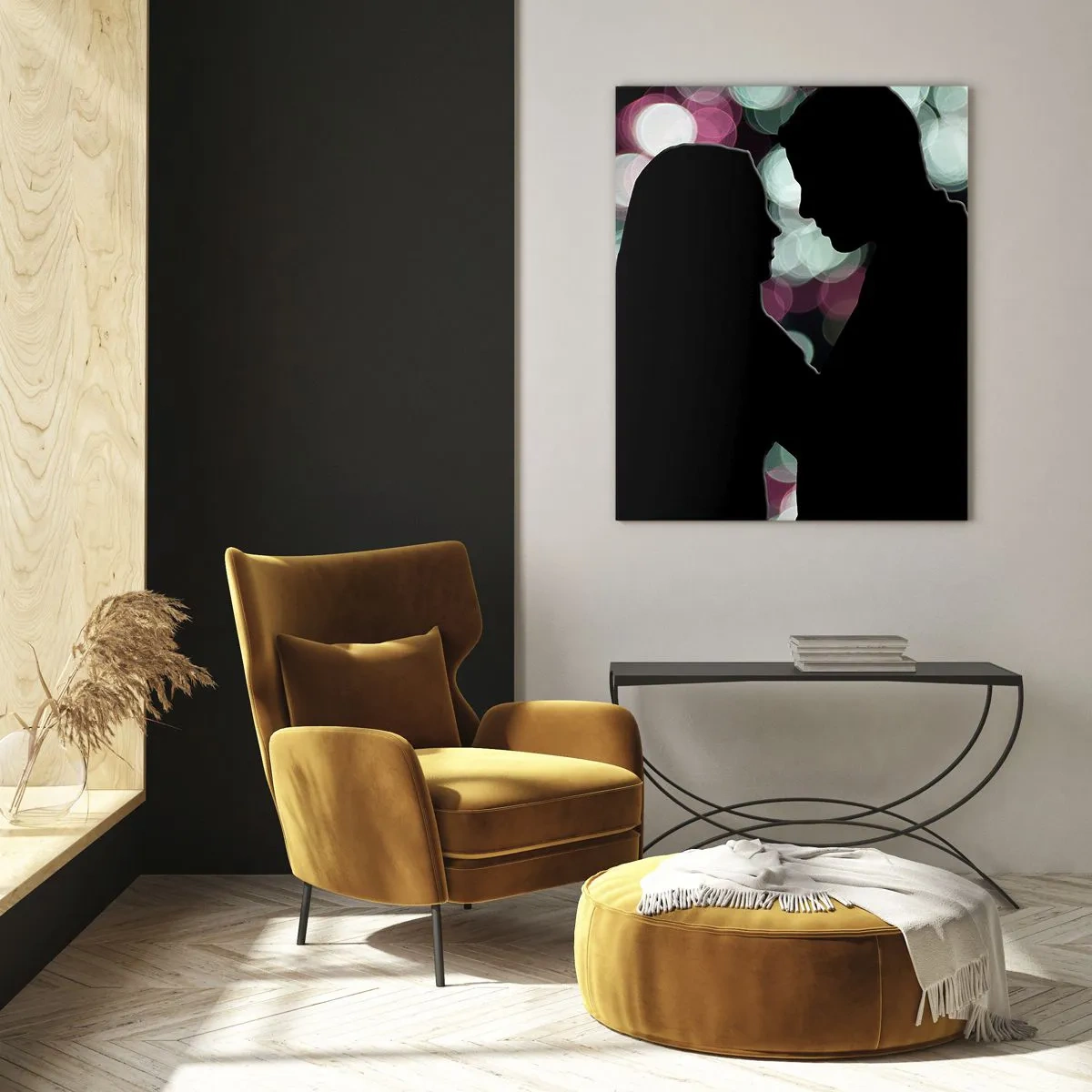 Tablou pe sticlă - Da! - 50x70 cm