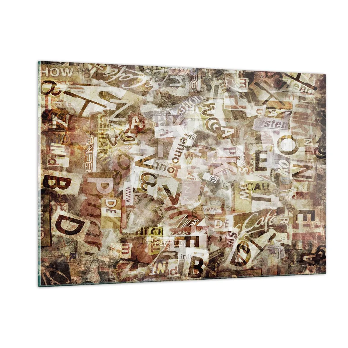 Tablou pe sticlă - Îi unesc pe cei care stau la taclale - 120x80 cm