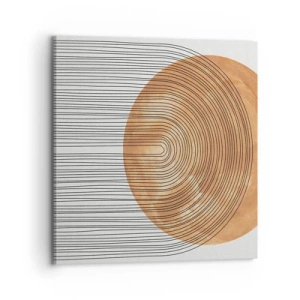 Tablou pe pânză - Compoziția solară - 70x70 cm