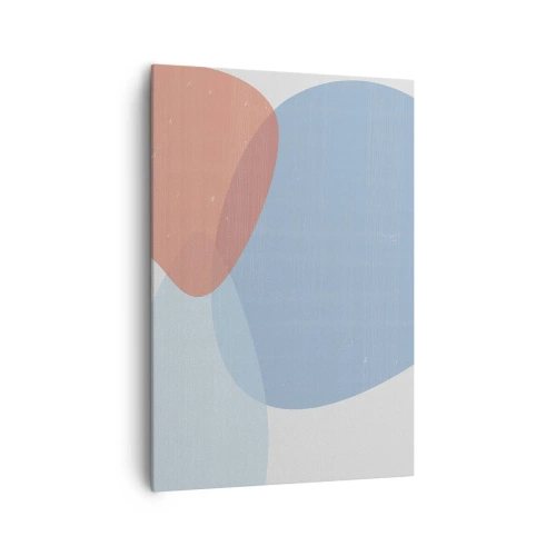 Tablou pe pânză - Relații pastelate - 70x100 cm