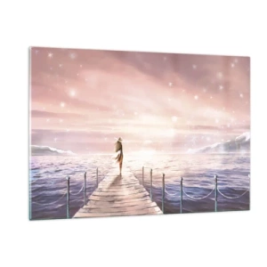 Tablou pe sticlă - În lumina unui vis - 120x80 cm