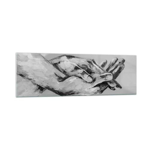 Tablou pe sticlă - Începutul... - 160x50 cm