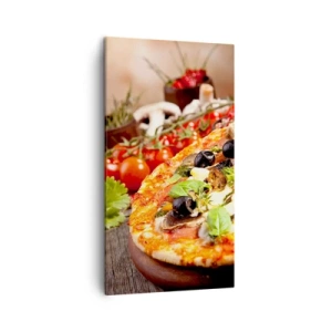 Tablou pe pânză - Din ingredient teluric - 45x80 cm