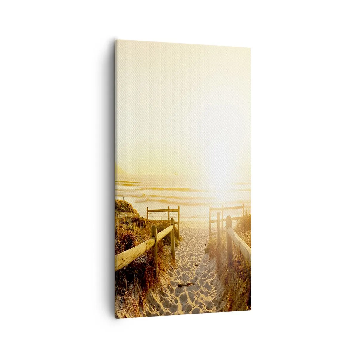 Tablou pe pânză - Prin dune spre soare - 55x100 cm