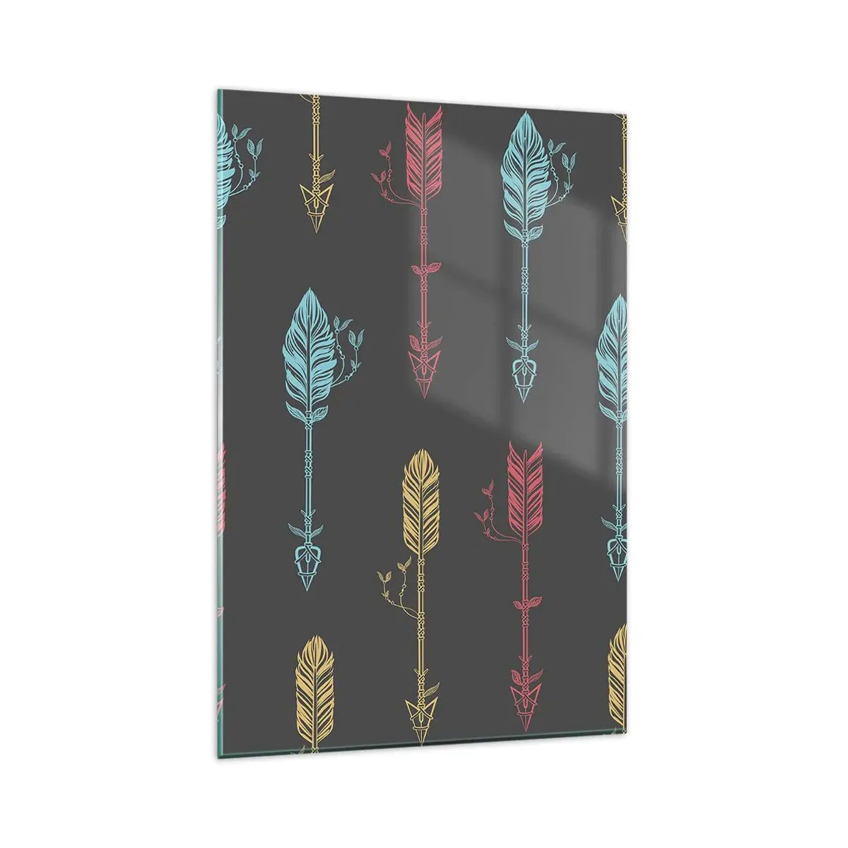 Tablou pe sticlă - În ordine - 80x120 cm