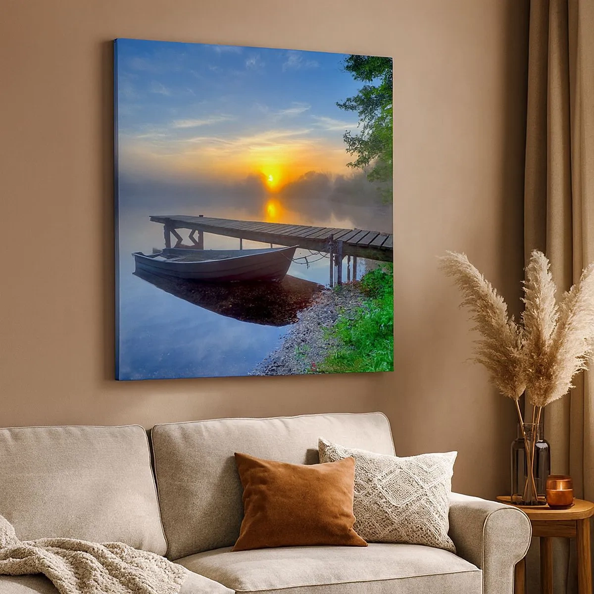 Tablou pe pânză - Cum se transformă obișnuitul în magic - 30x30 cm