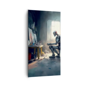 Tablou pe pânză - Actul de creație - 65x120 cm