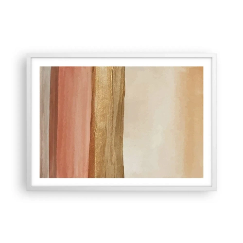 Poster în ramă albă - Compoziție verticală - 70x50 cm
