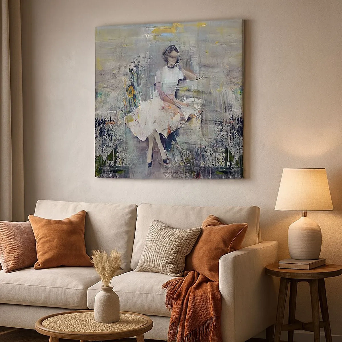 Tablou pe pânză - Clasică și modernă - 30x30 cm