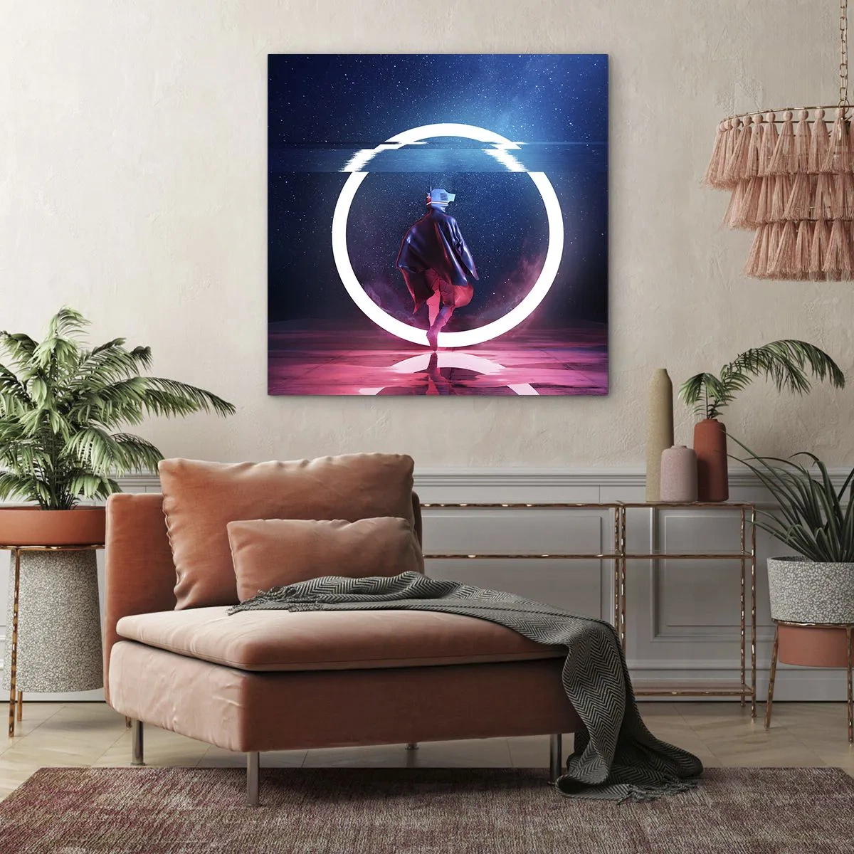 Tablou pe pânză - Între lumi - 50x50 cm