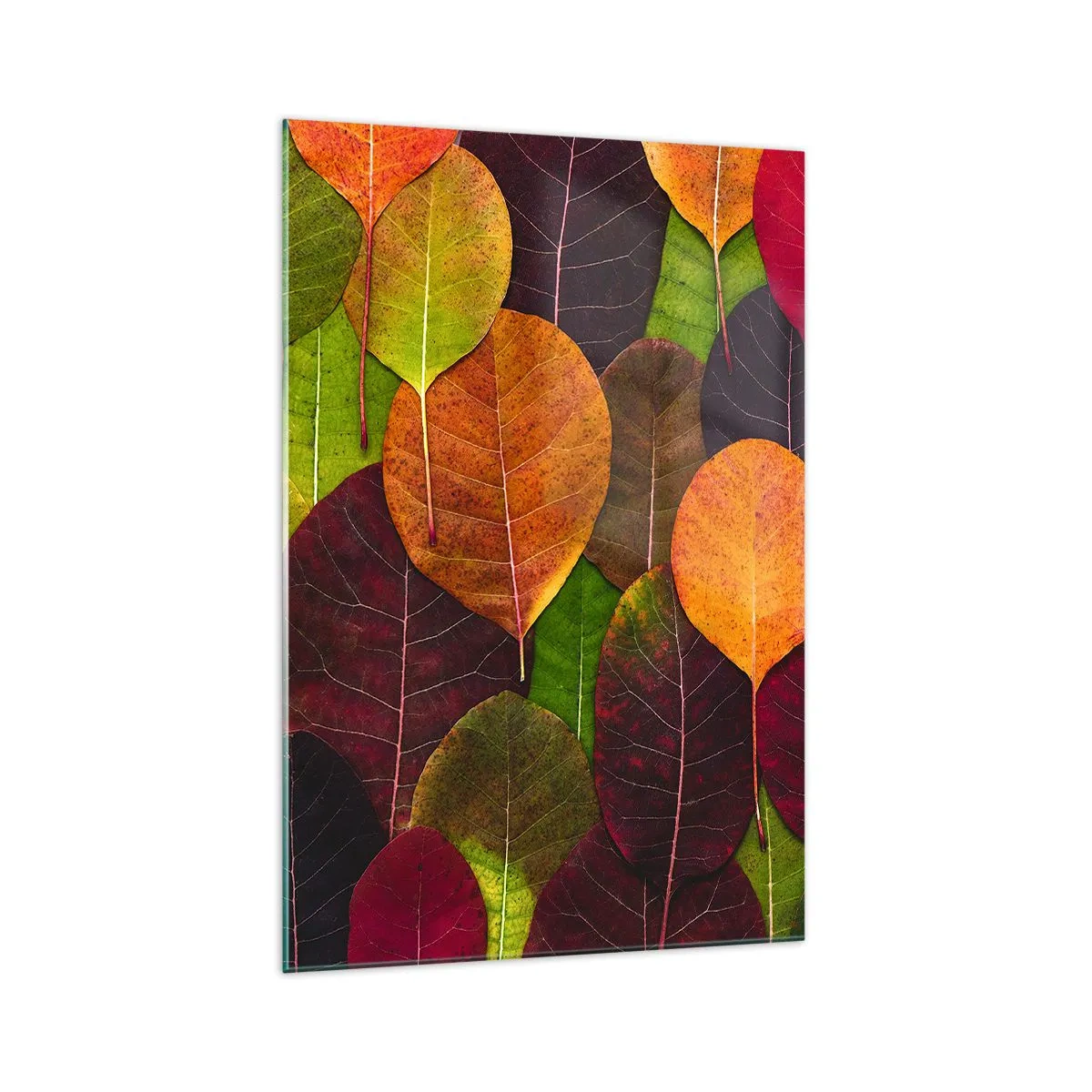 Tablou pe sticlă - Mozaic de toamnă - 70x100 cm