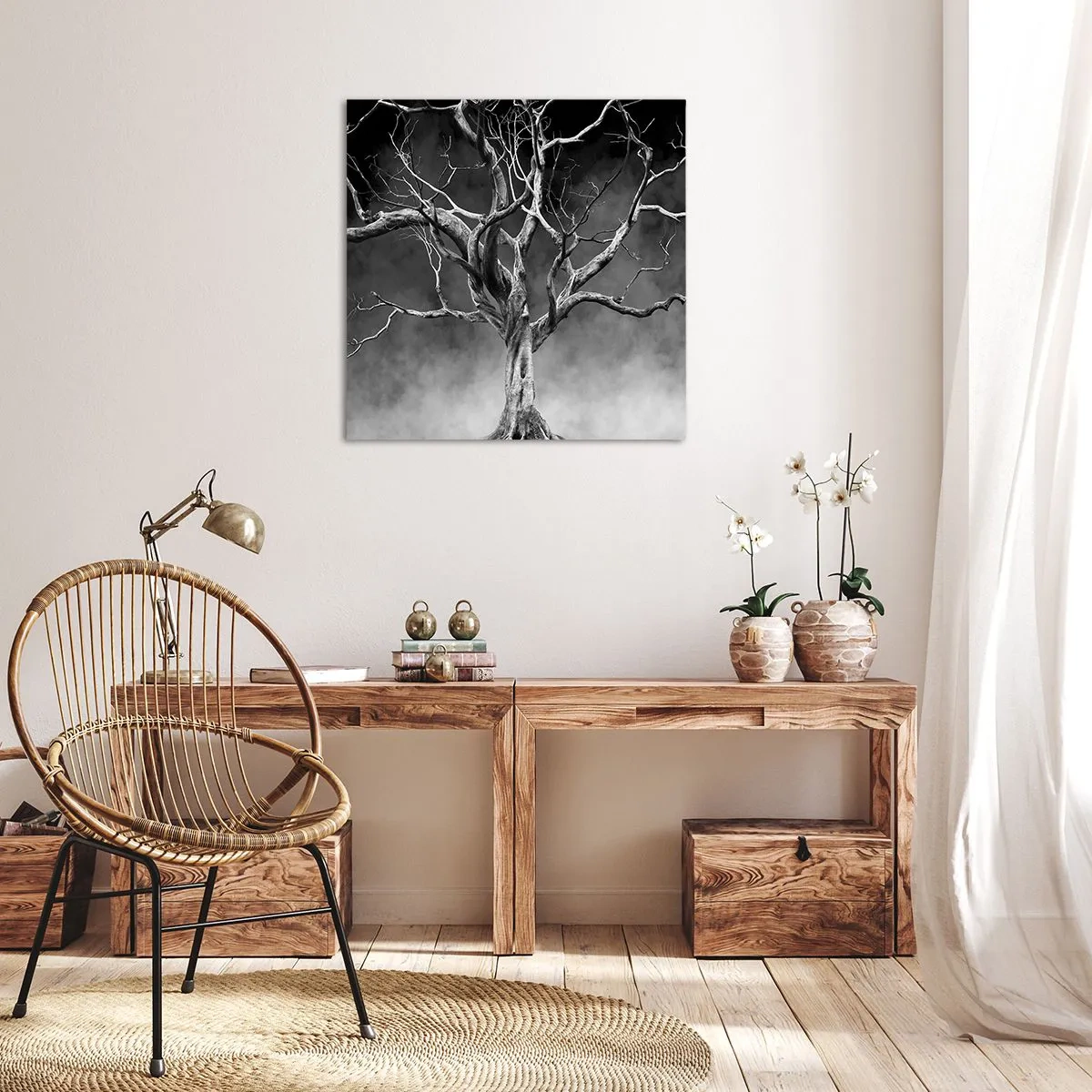 Tablou pe pânză - Primare și sacre - 60x60 cm
